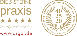 Logo Die 5-Sterne Praxis Dr. Gal